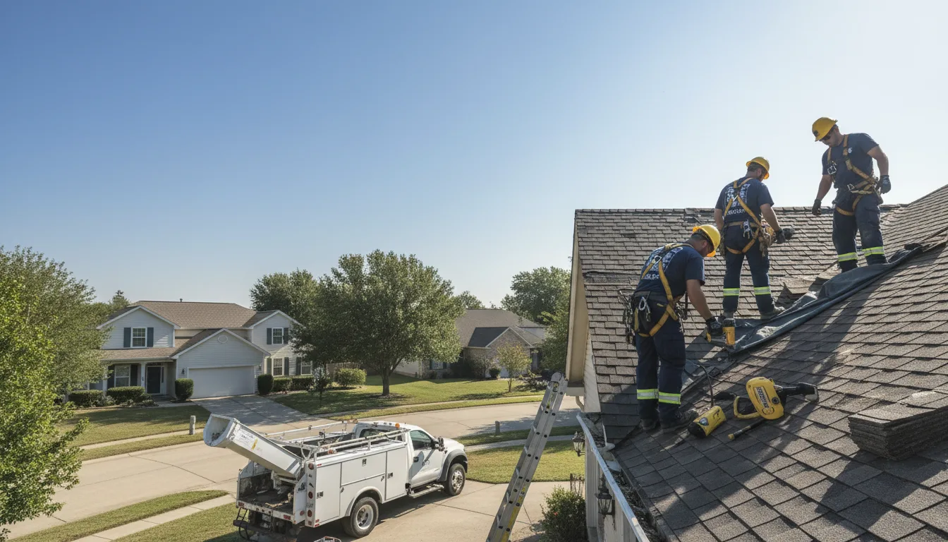 Emergency Roof Repair in Marquez, TX near me